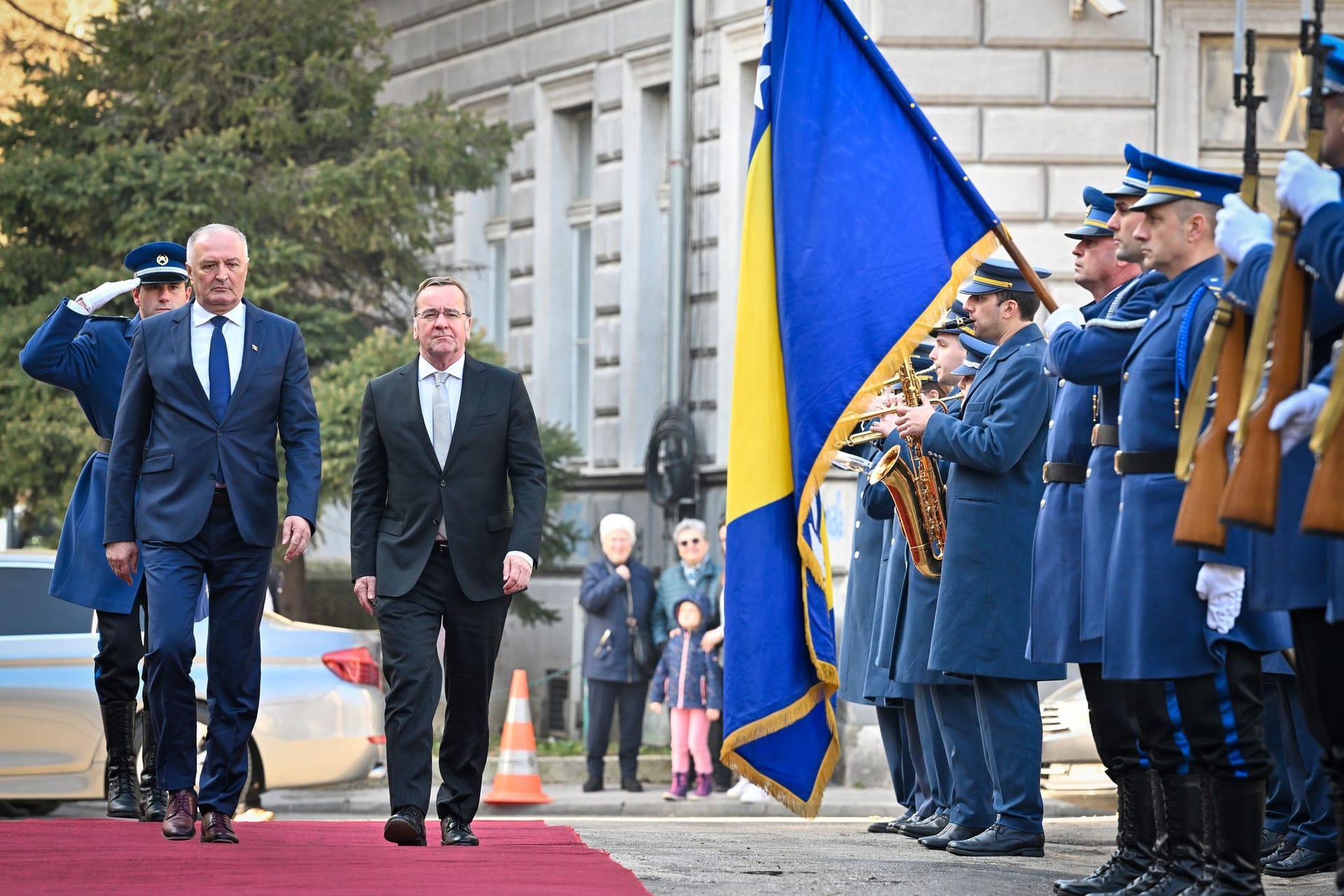 Pistorius in Bosnien-Herzegowina