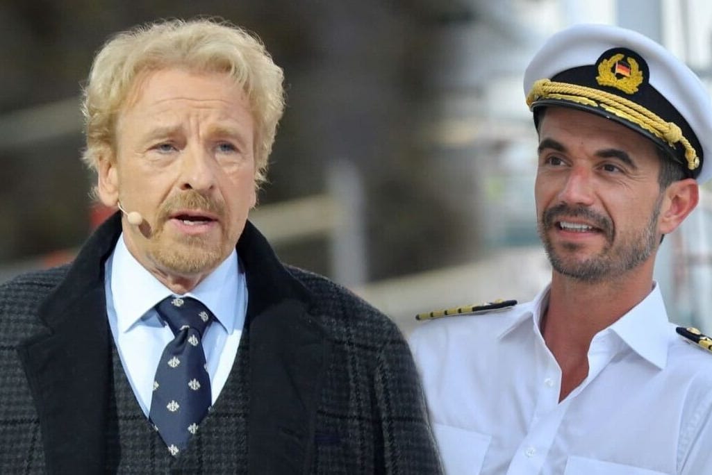 Thomas Gottschalk und Florian Silbereisen: Der Moderator wollte den Schlagerstar aus "Das Traumschiff" streichen.