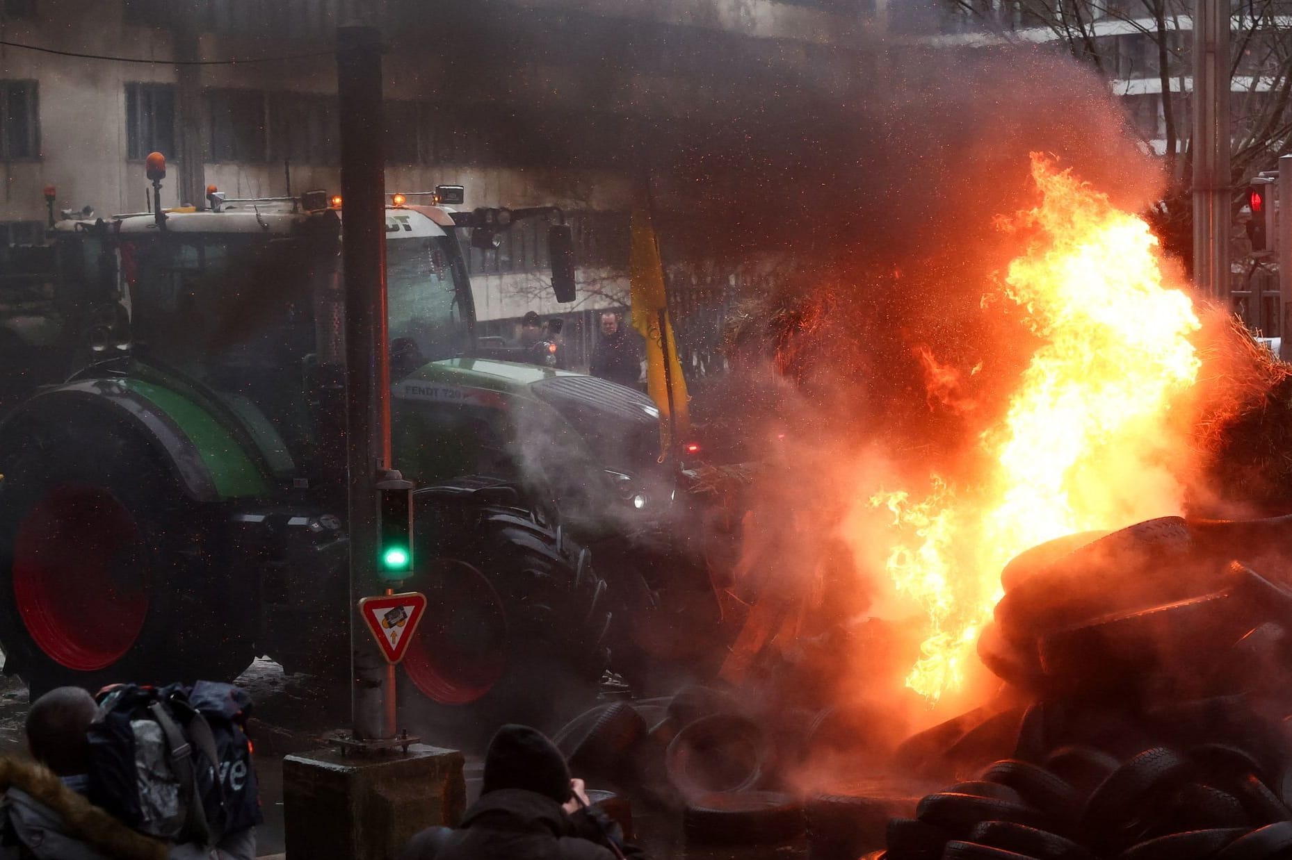 EUROPE-FARMERS/PROTEST-BELGIUM