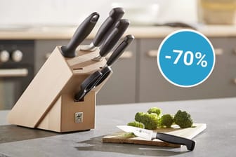 Scharfes Angebot: XXXLutz verkauft Messer der Marke Zwilling zum Rekordpreis.