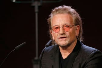 Bono von U2: Er sorgte bei einem Konzert für einen besonderen Moment.