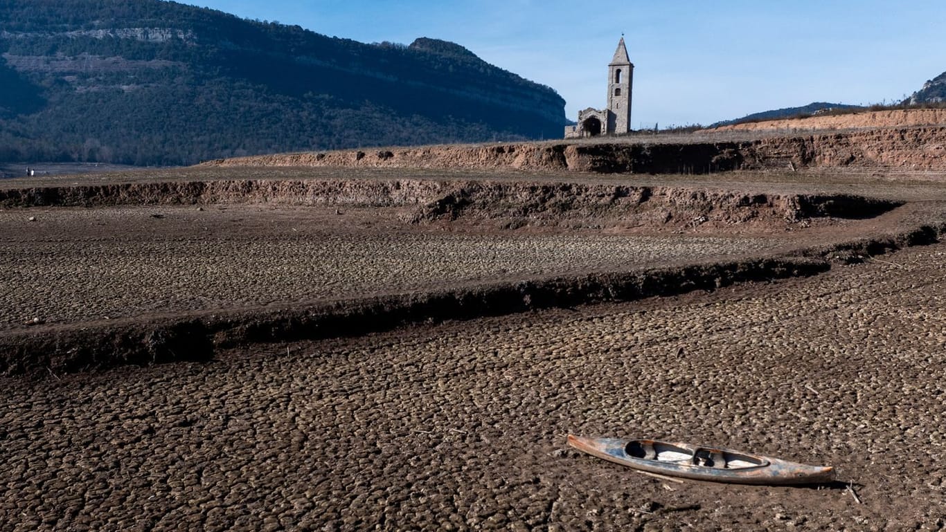 Spanien, Vilanova de Sau (Archivbild): Die nordöstliche Region in Katalonien ist schwer von der Trockenheit betroffen.