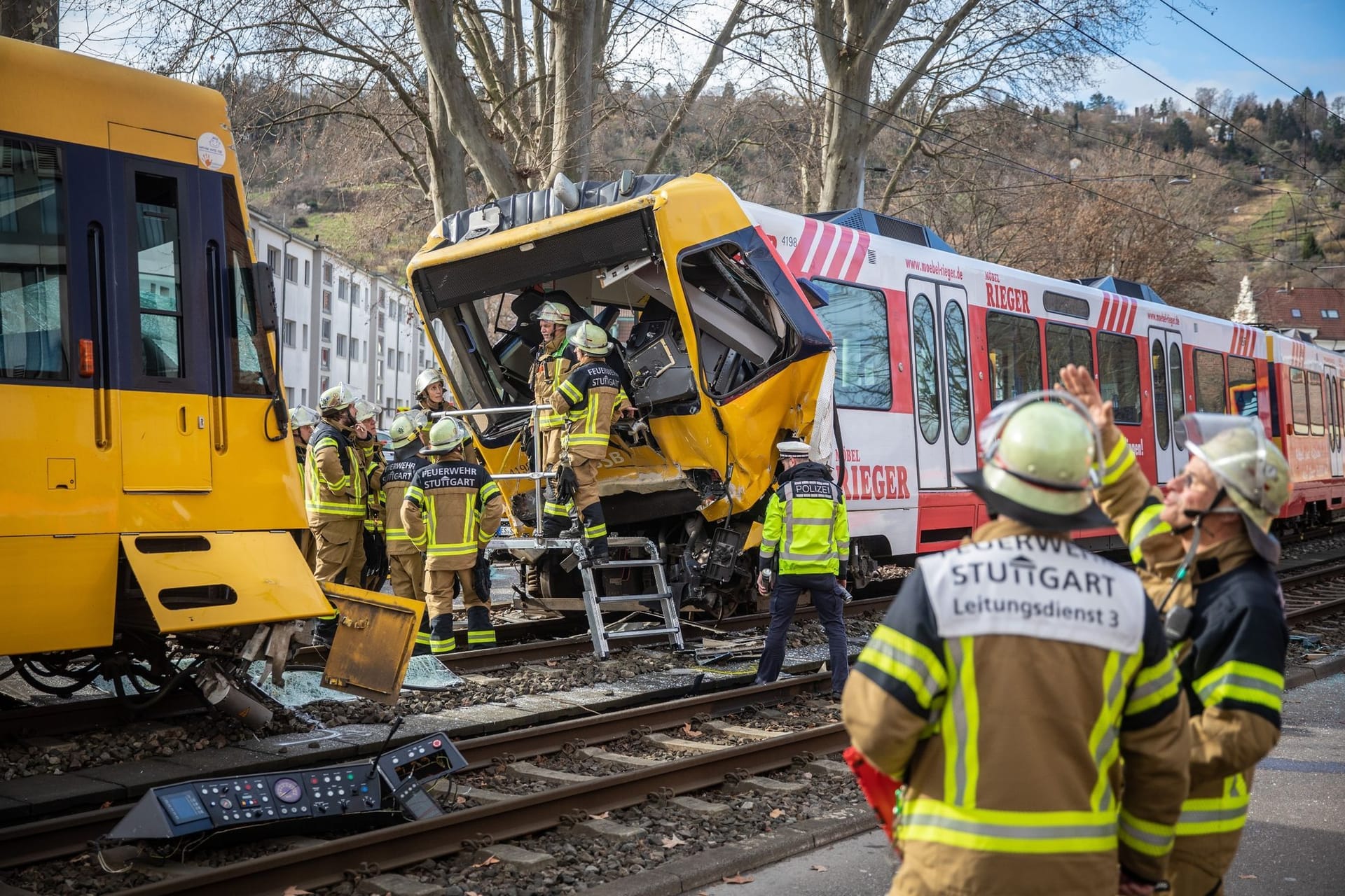 Unfall in Stuttgart
