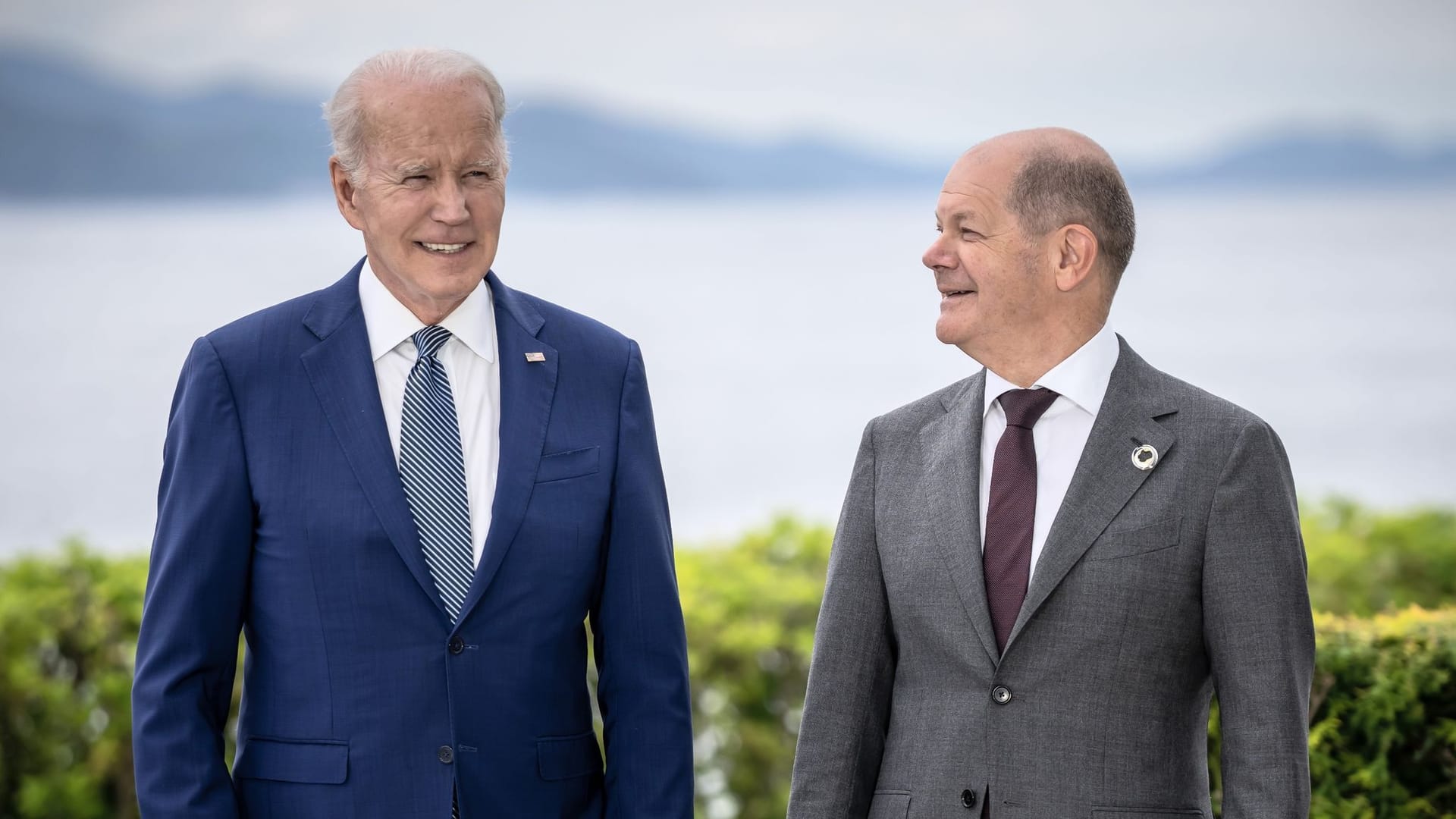 Biden und Scholz