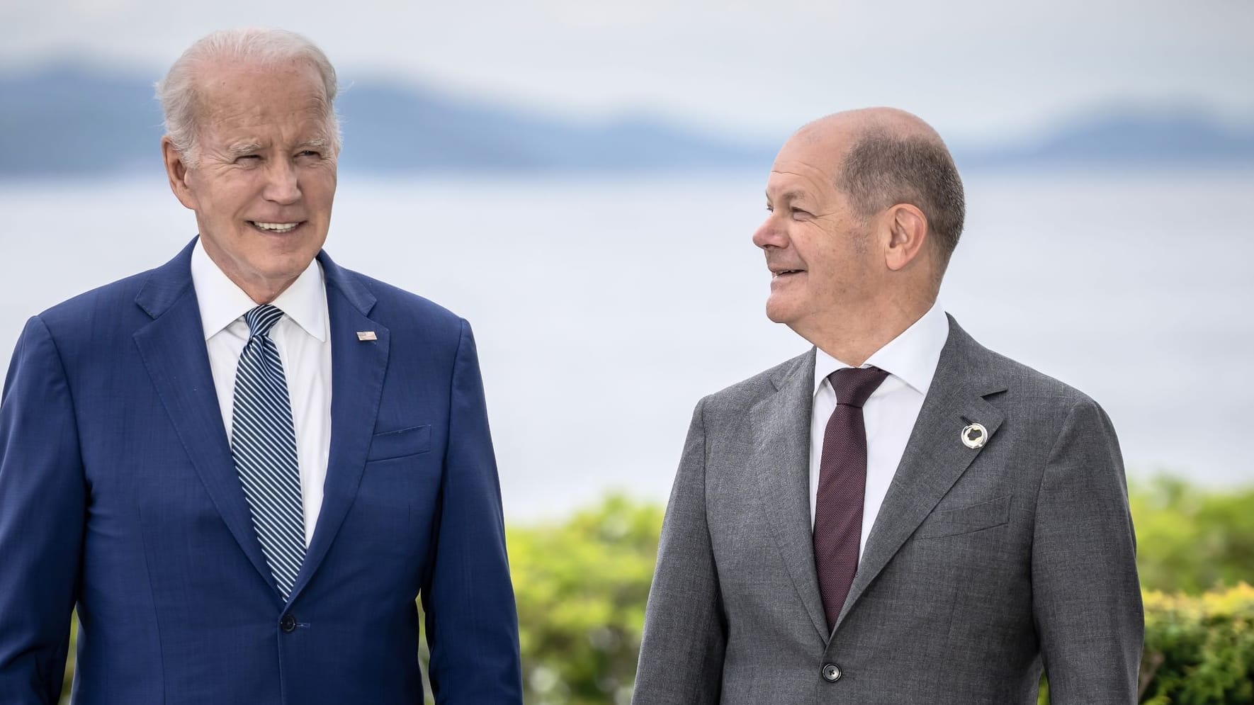 Biden und Scholz