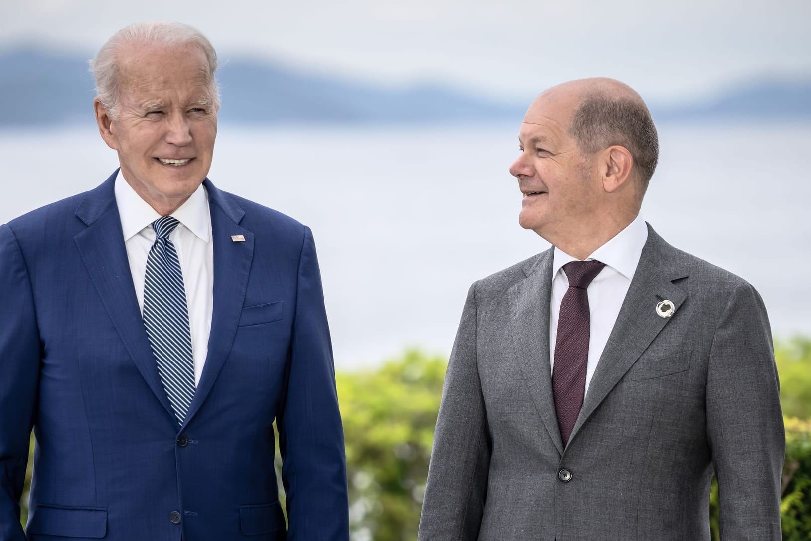 Biden und Scholz