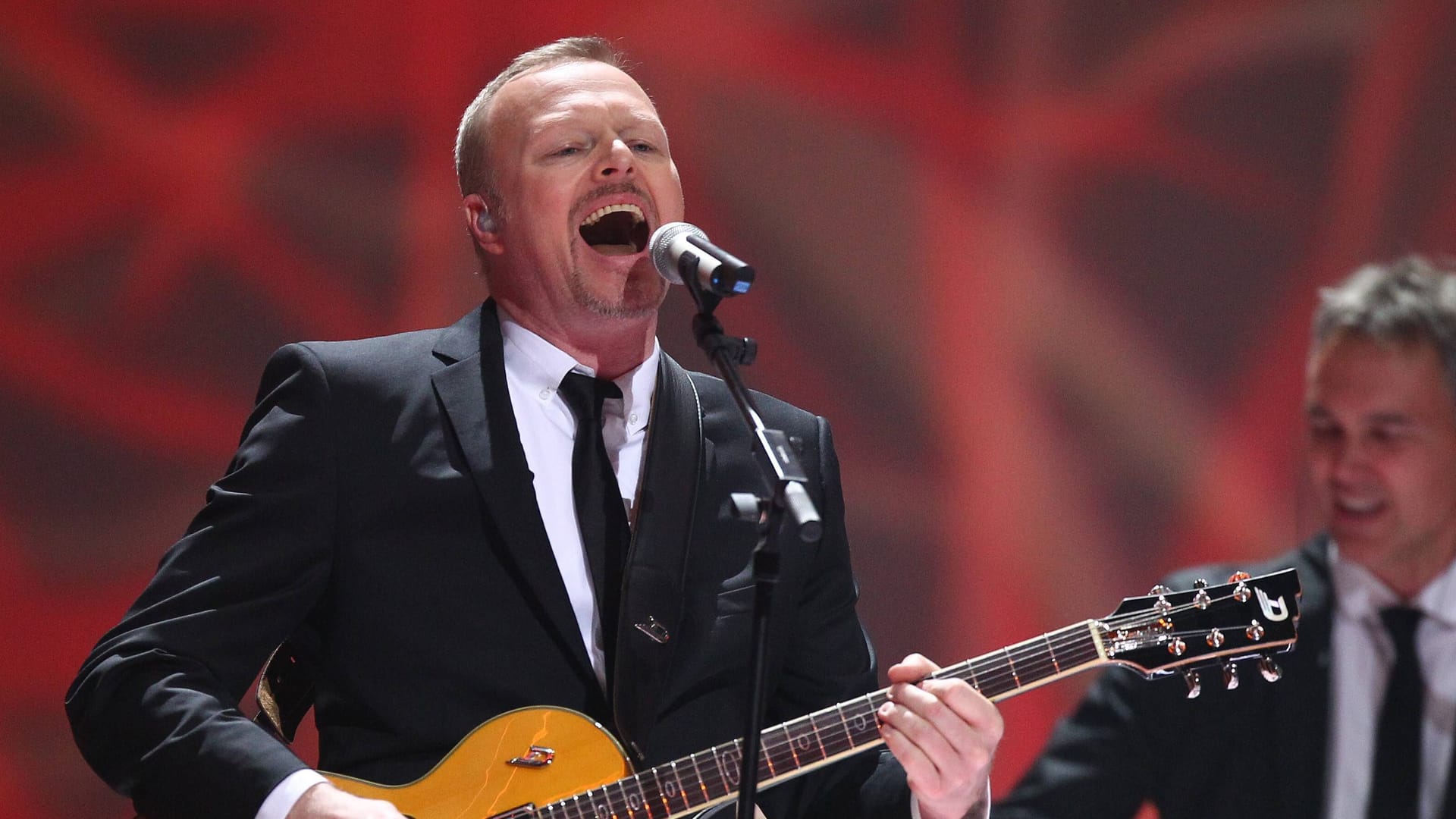 Stefan Raab beim ESC 2011 in Düsseldorf: Der Entertainer hatte immer ein gutes Händchen bei der Auswahl der ESC-Vertreterinnen und -Vertreter.