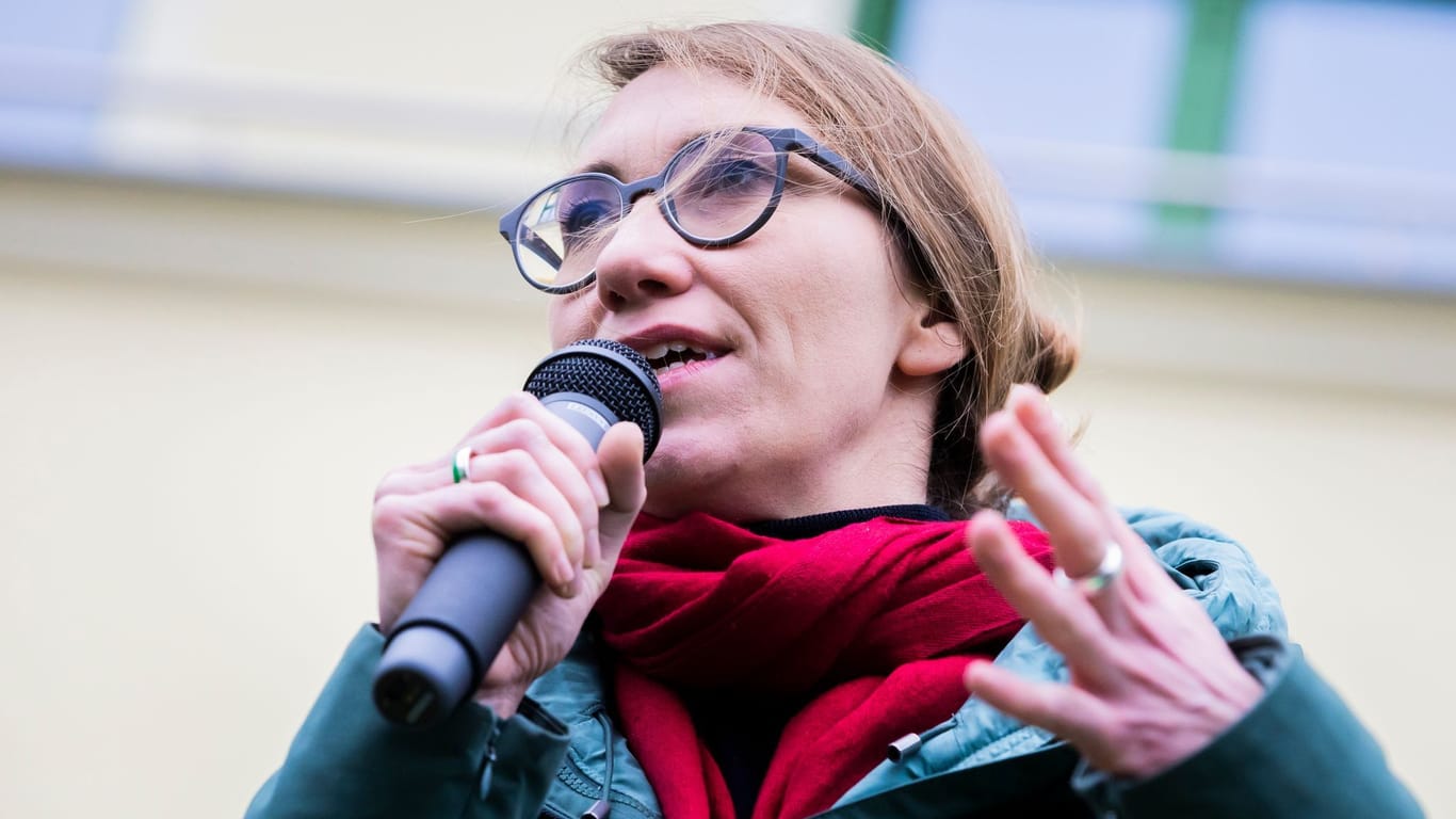 Berlin: Emily Büning, Bundesgeschäftsführerin von Bündnis 90/Die Grünen, fühlt sich durch das Ergebnis der Berliner Wahl bestätigt.