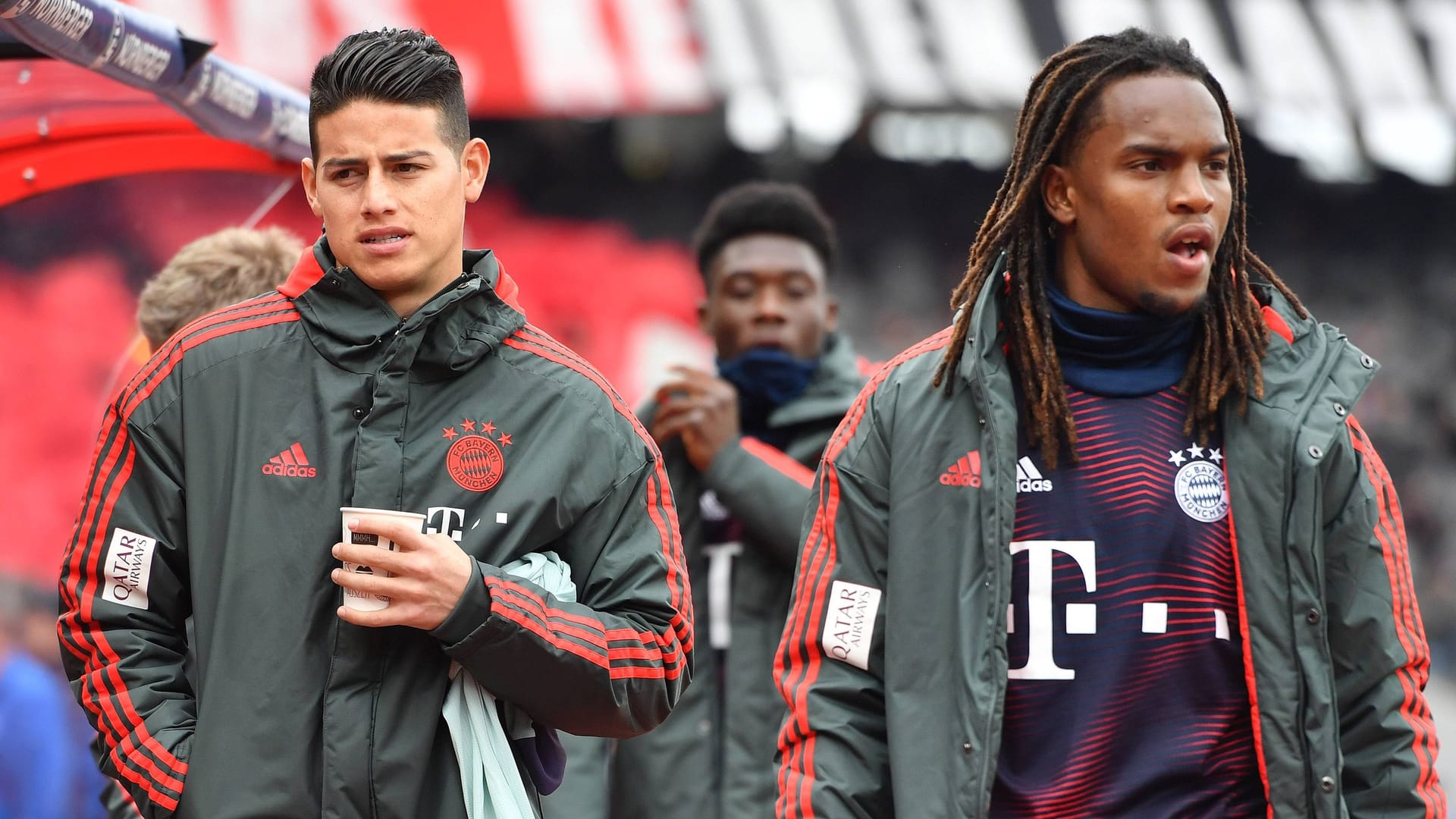 James Rodríguez (l.) und Renato Sanches: Beide wurden beim FC Bayern nicht glücklich.