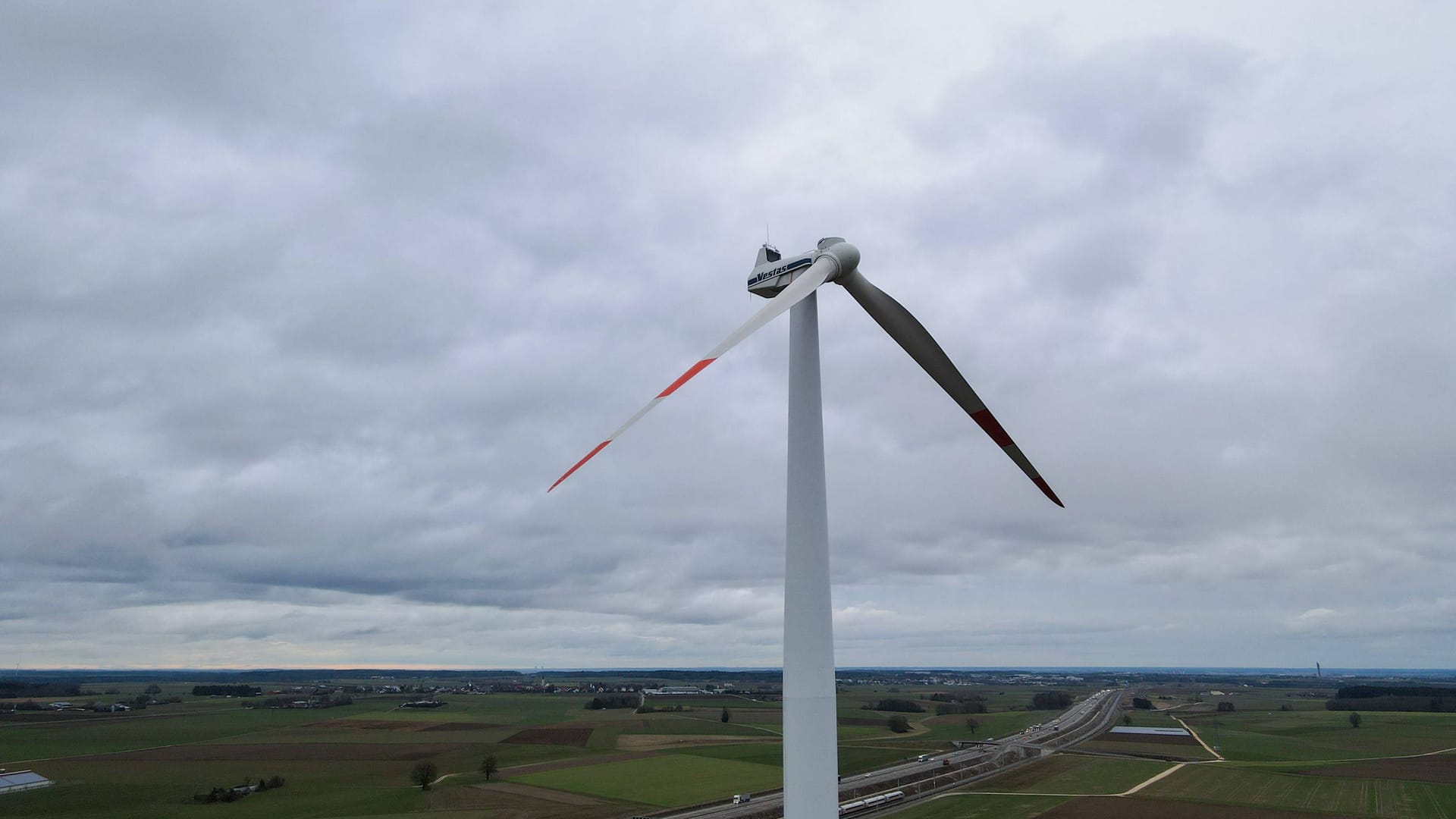 Windkraftanlage in Baden-Württemberg: Da fehlt was.