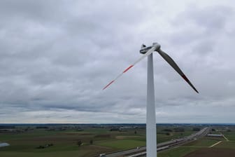 Windkraftanlage in Baden-Württemberg: Da fehlt was.