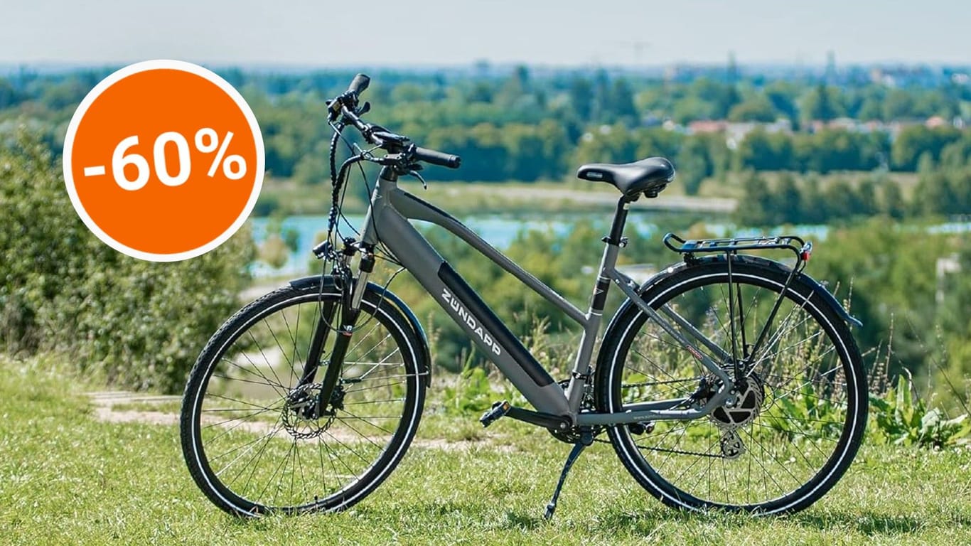 Trekkingfahrrad zum Rekordpreis: Lidl reduziert ein E-Bike der Marke Zündapp jetzt radikal.