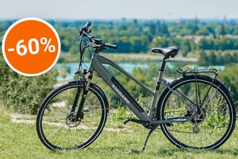 Trekkingfahrrad zum Rekordpreis: Lidl reduziert ein E-Bike der Marke Zündapp jetzt radikal.