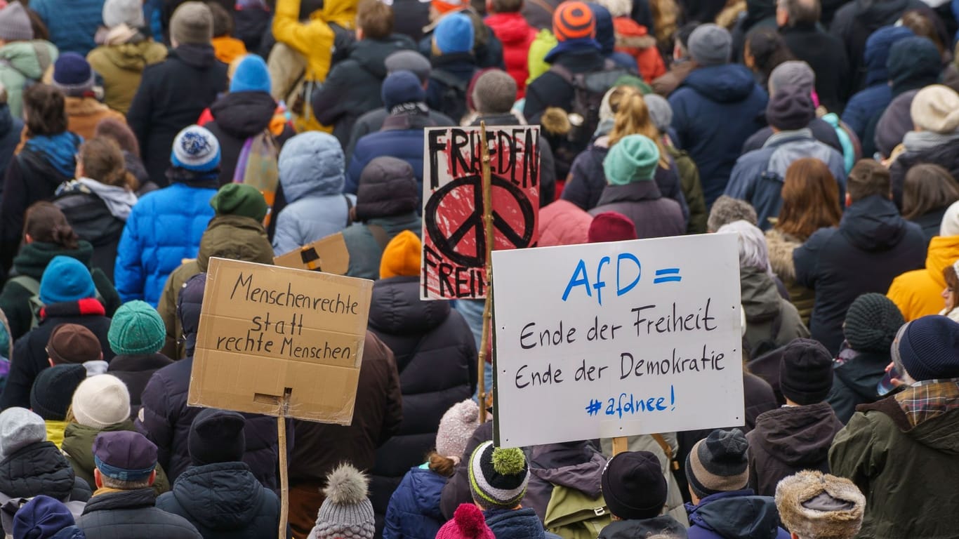 Demonstrationen gegen Rechtsextremismus - Frankfurt/Main