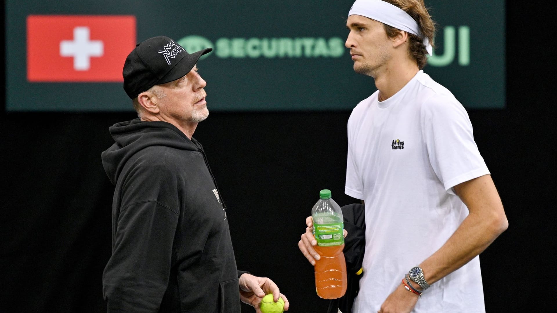 Becker und Zverev