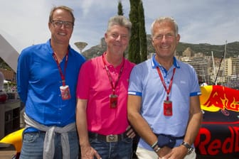 Florian König, Heiko Wasser und Christian Danner (v.l.n.r.): Sie werden auch in der kommenden Saison wieder für RTL die Formel 1 begleiten.
