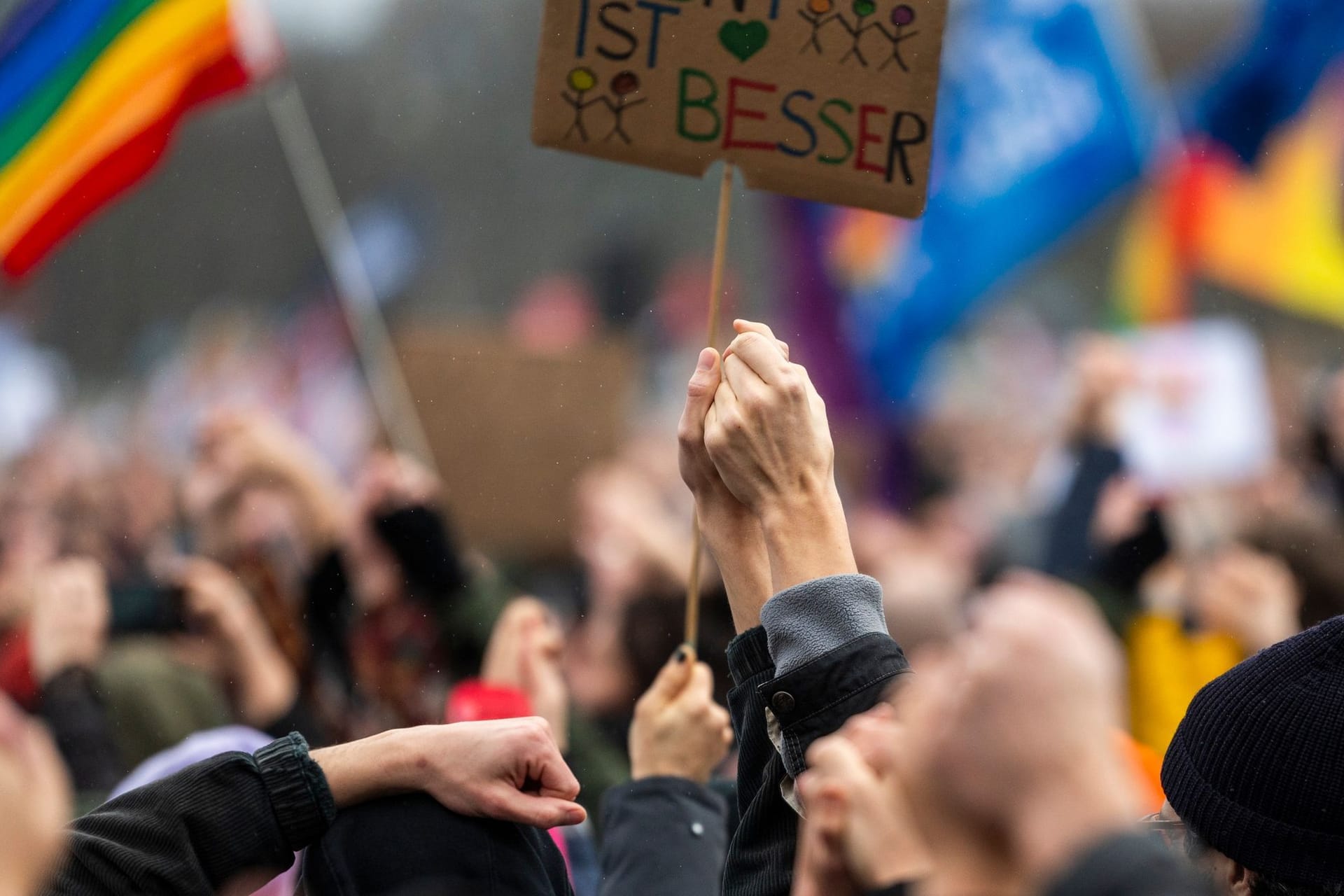 Demonstrationen gegen rechts - Berlin