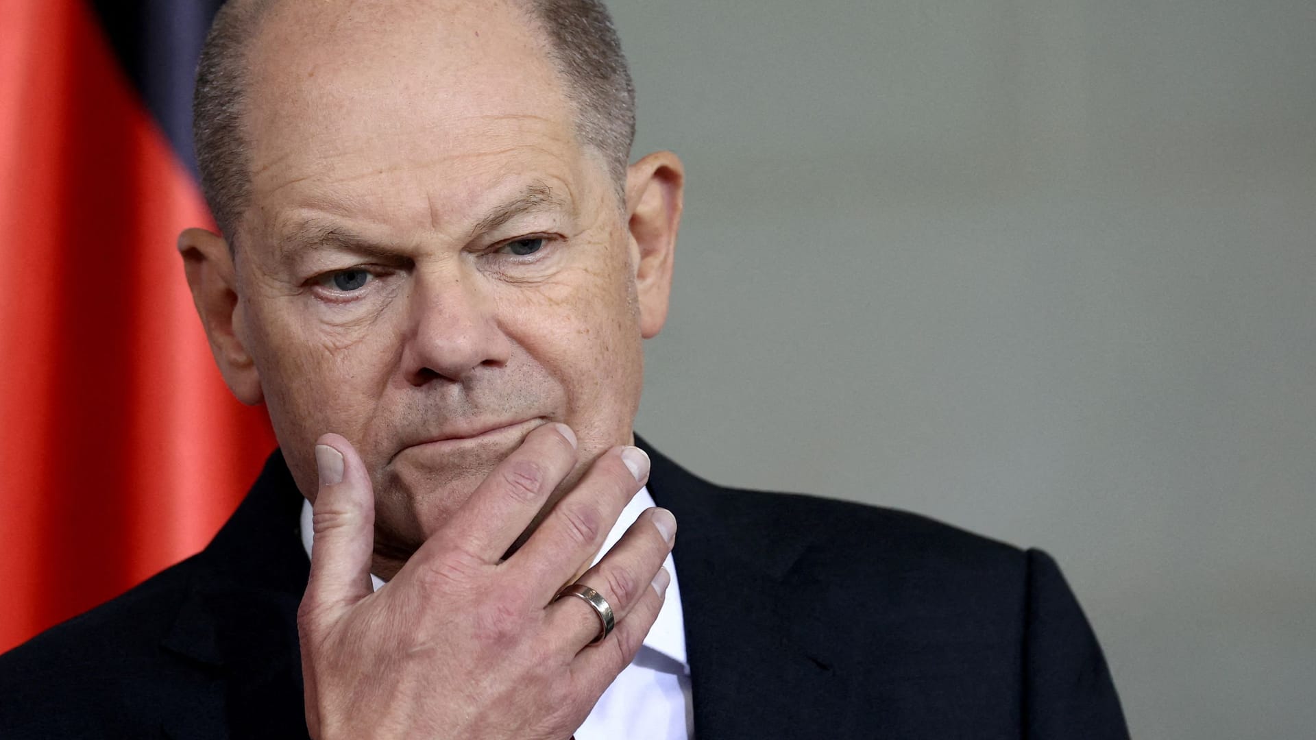 Bald ohne Unterstützung aus Washington? Bundeskanzler Olaf Scholz (Archivbild).