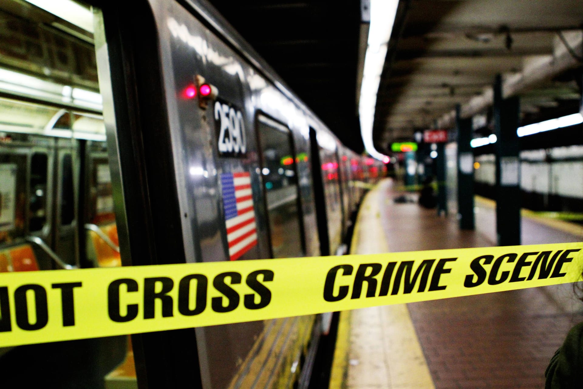 Eine tödliche Schießerei ereignete sich erst vor wenigen Tagen auf der Linie 4 der New Yorker U-Bahn.