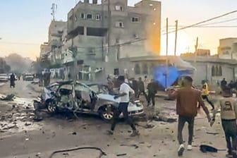 Situation in Rafah: Es kam zu israelischen Angriffen auf die Stadt.