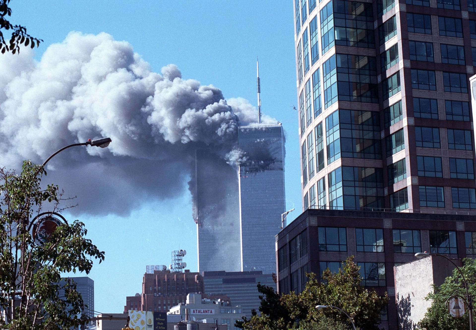 Anschlag auf das World Trade Center in New York am 11. September 2001.