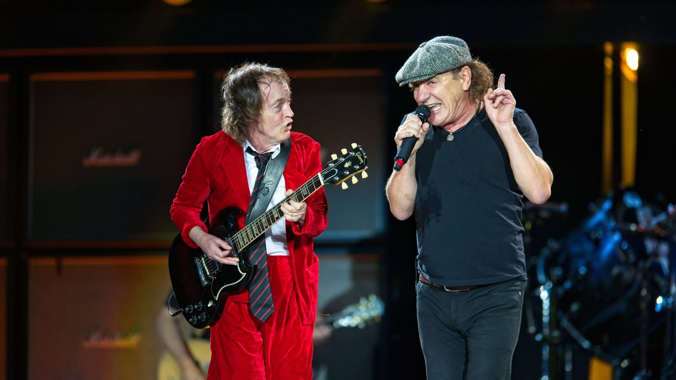 AC/DC live auf der Bühne (Archivfoto): Die Rock-Legenden kommen im Sommer überraschend nach Hannover.