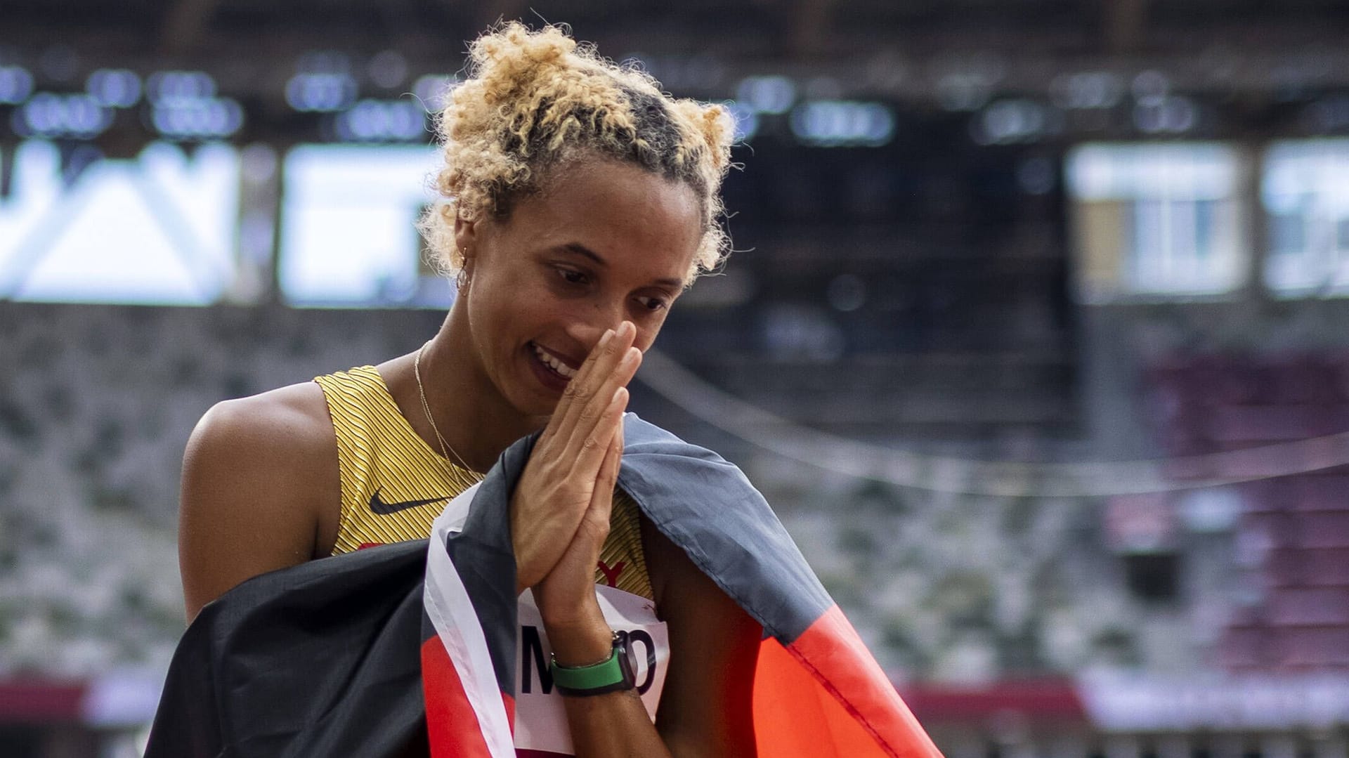 Malaika Mihambo dankbar: In Tokio gewann sie Gold bei den Olympischen Spielen.