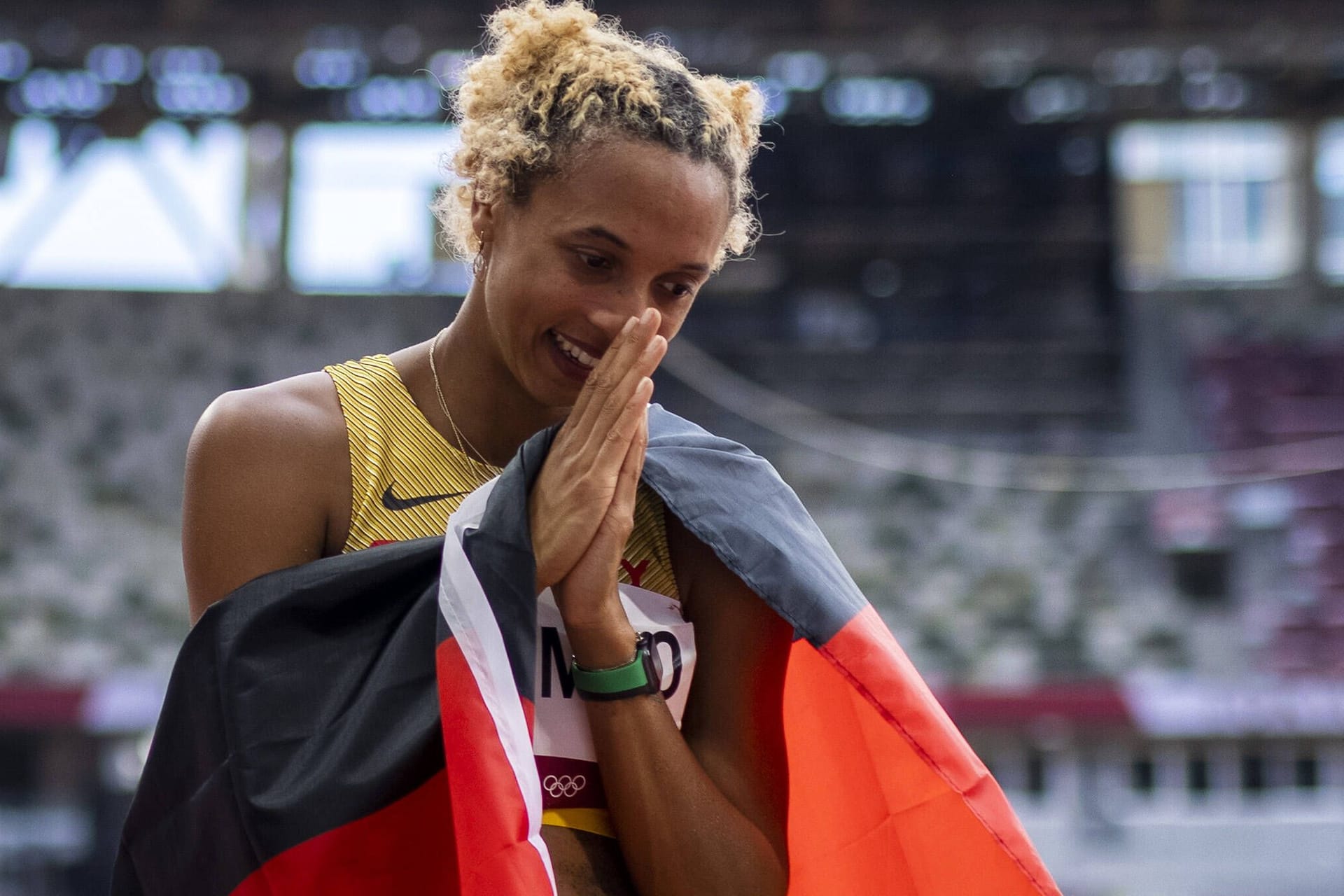 Malaika Mihambo dankbar: In Tokio gewann sie Gold bei den Olympischen Spielen.