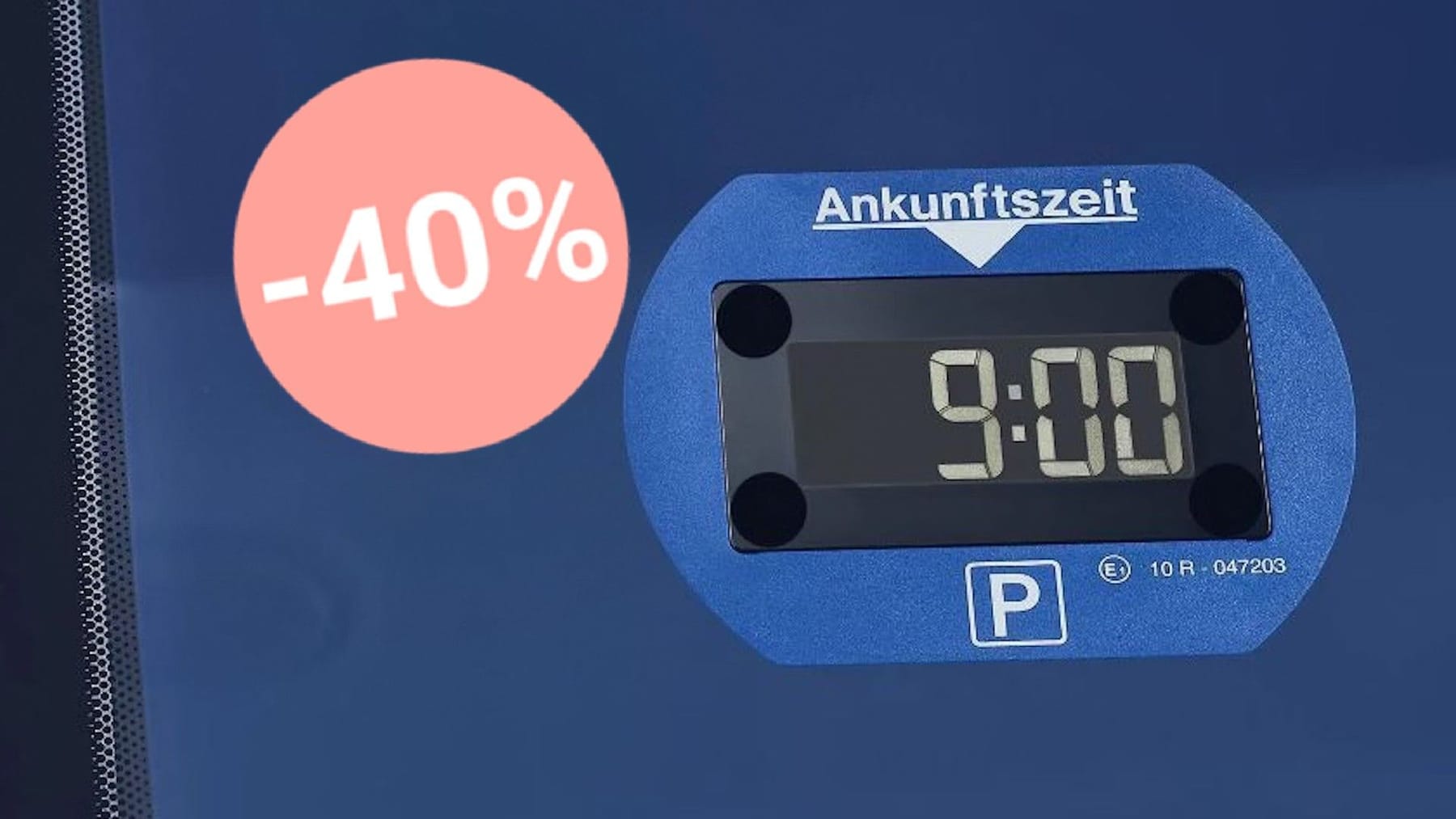 Angebot: Elektrische Parkscheibe von Needit unter 25 Euro