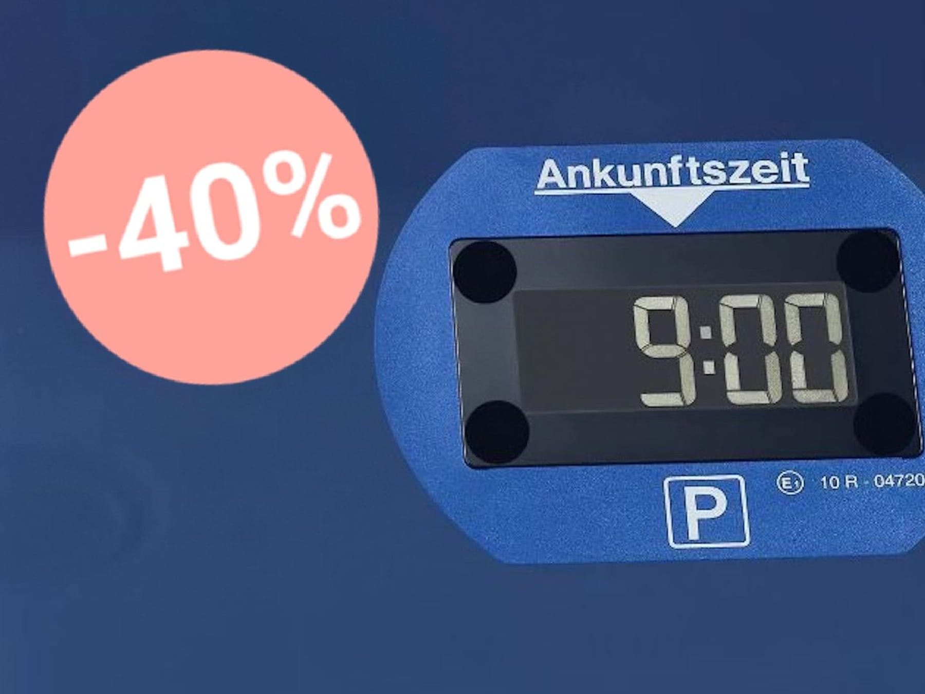 Angebot: Elektrische Parkscheibe von Needit unter 25 Euro im Deal