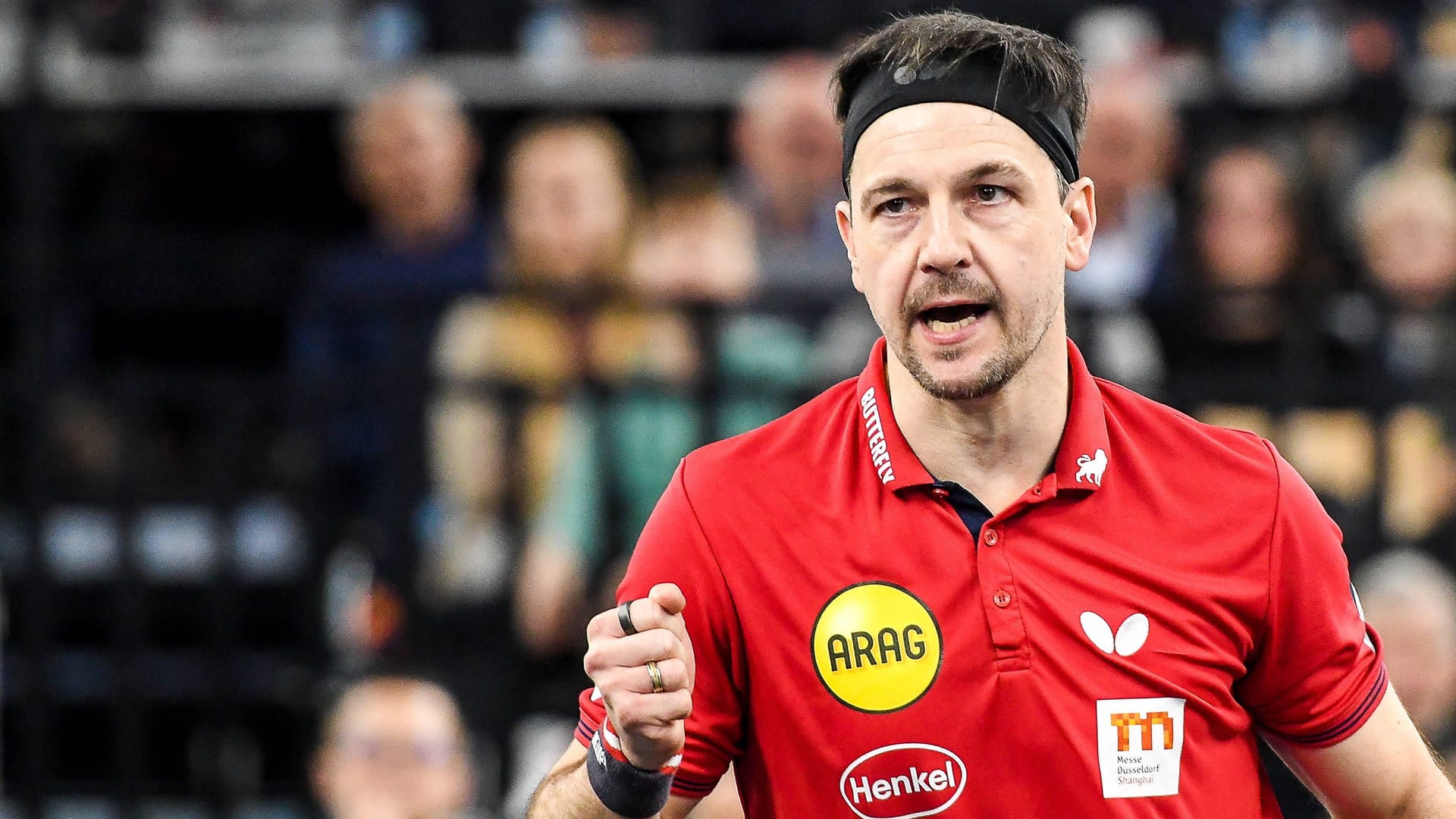 Timo Boll: Der deutsche Europameister ist mit seinen 42 Jahren nicht mehr der Jüngste.