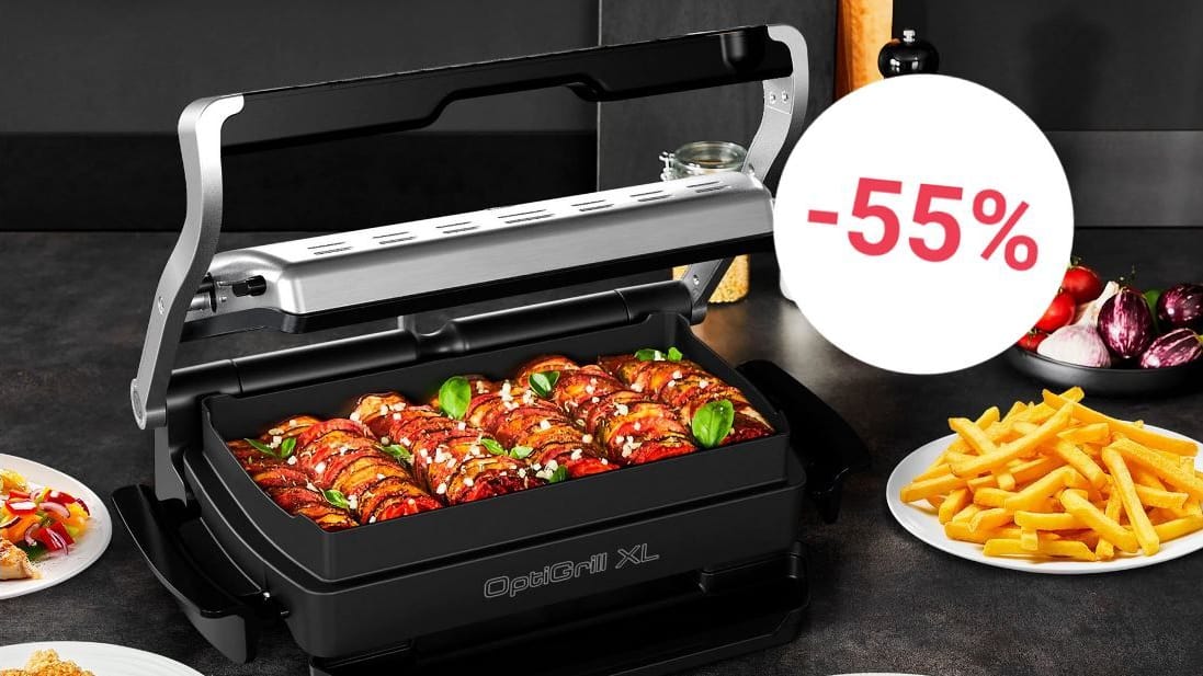 Bei Otto erhalten Sie heute den Tefal-OptiGrill stark reduziert.