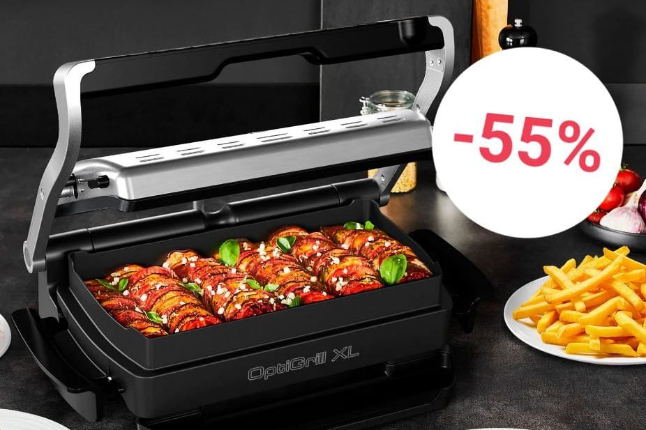 Bei Otto erhalten Sie heute den Tefal-OptiGrill stark reduziert.