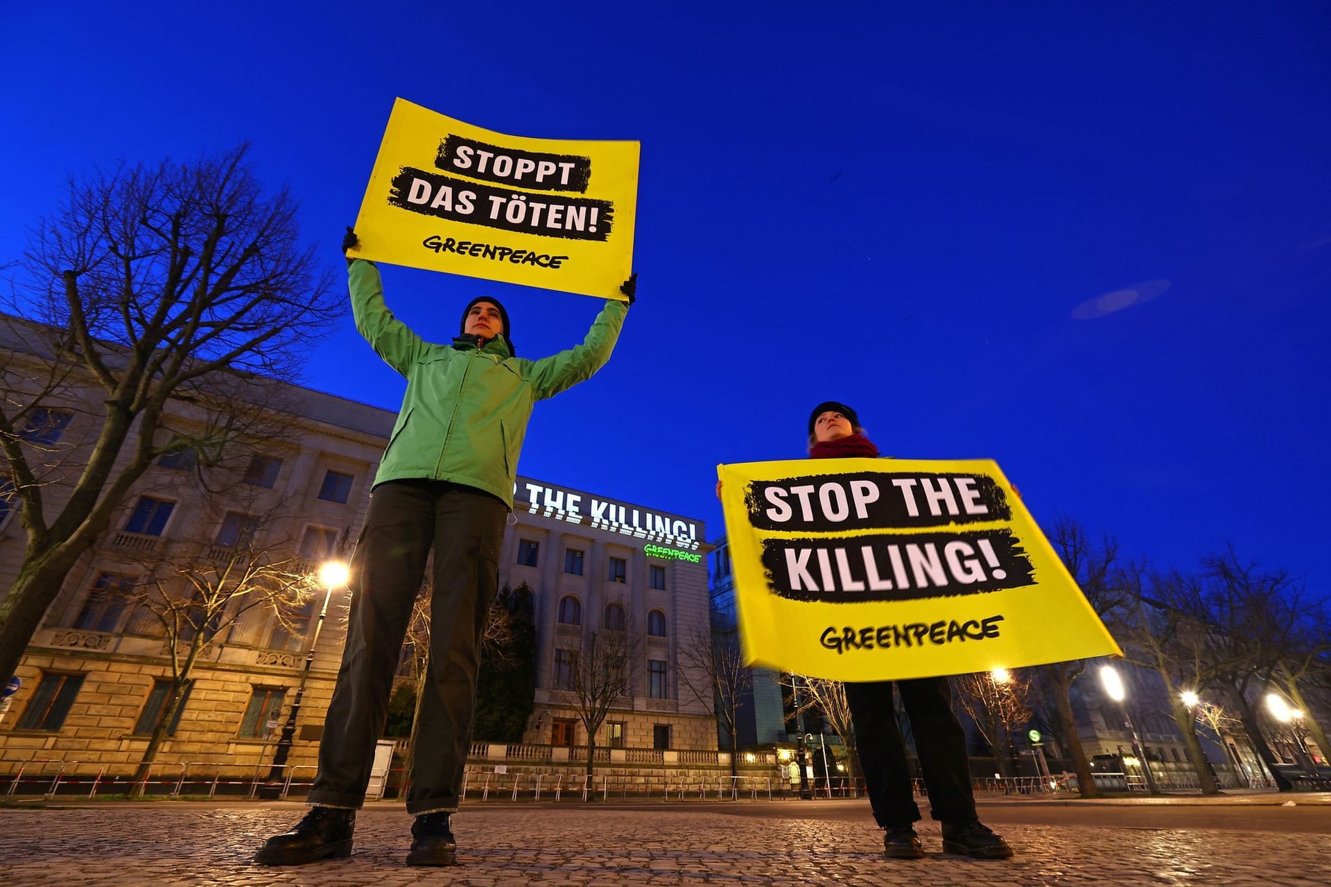 UKRAINE-CRISIS/ANNIVERSARY GERMANY PROTEST