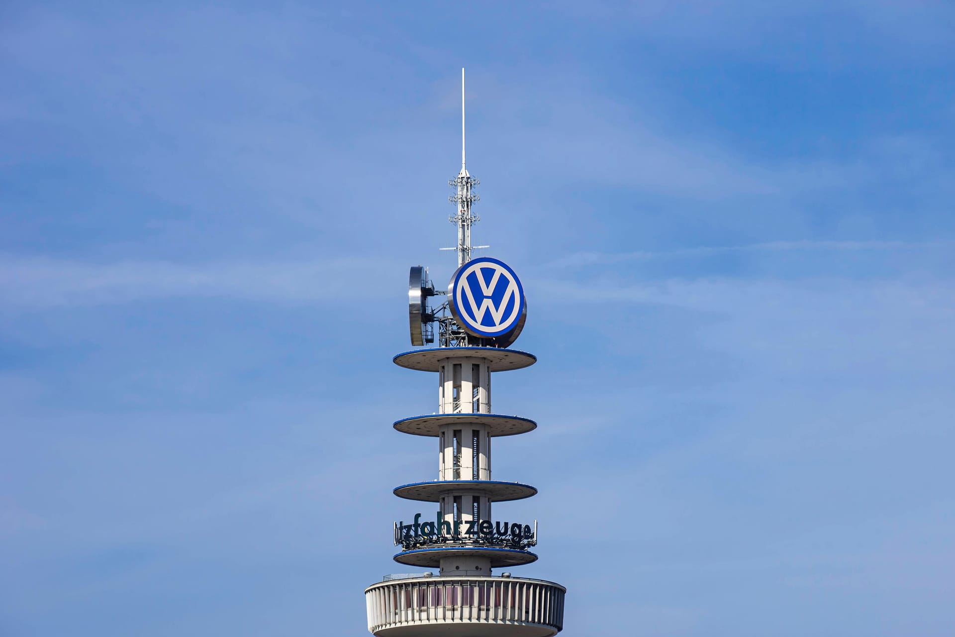 Der VW-Tower am ZOB wird auch Telemoritz genannt.