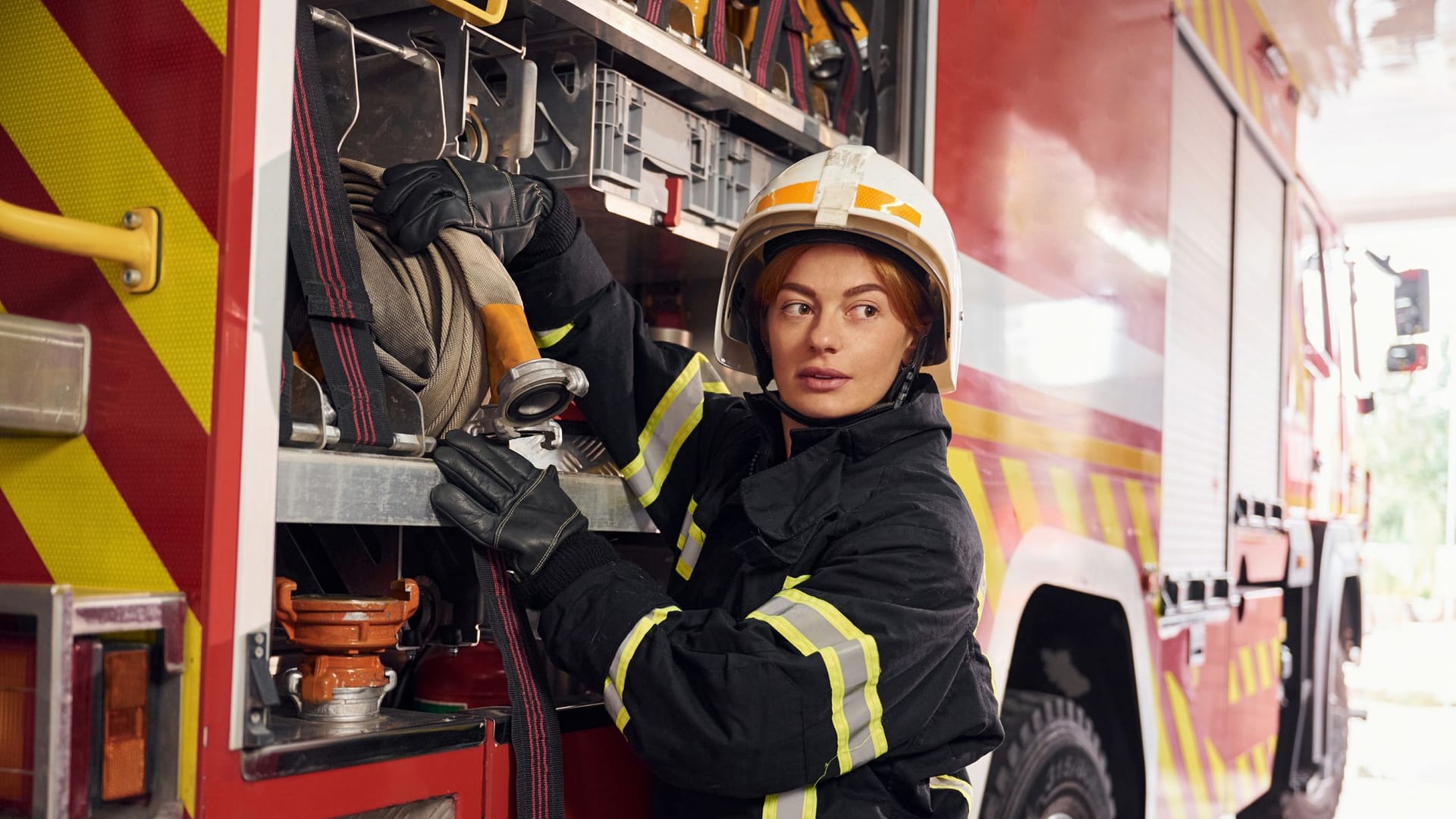 Einsatz bei der Freiwilligen Feuerwehr