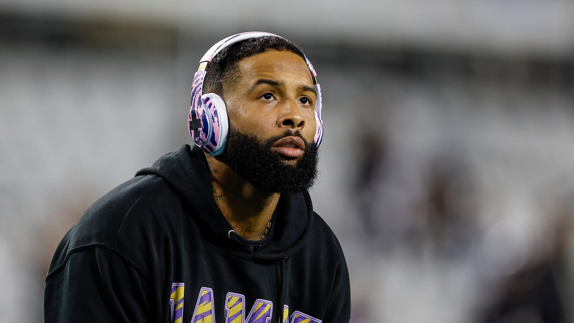 Spielt als Passempfänger bei den Baltimore Ravens: Odell Beckham Junior.