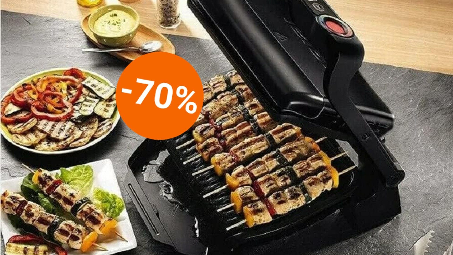 Bei Lidl gibt es heute den Tefal-OptiGrill stark reduziert im Angebot.