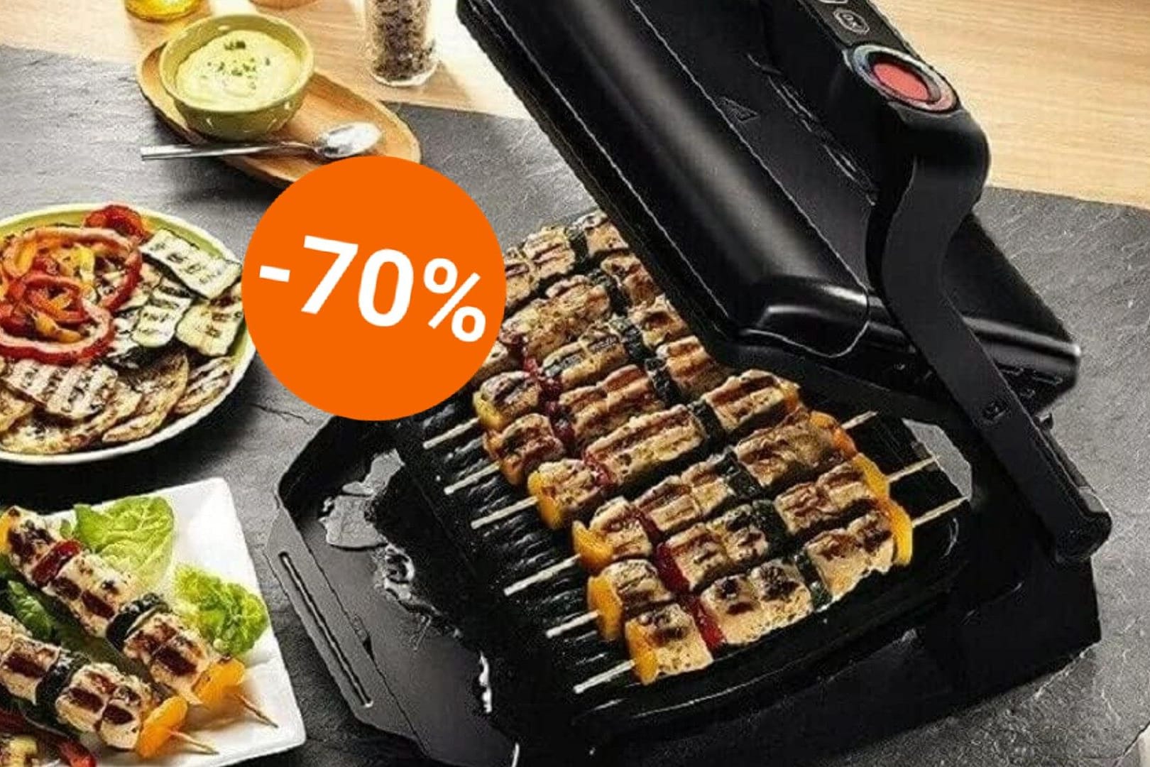 Bei Lidl gibt es heute den Tefal-OptiGrill stark reduziert im Angebot.