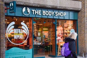 Eine Body-Shop-Filiale in London (Archivbild): Ein Insolvenzverwalter soll das Unternehmen umstrukturieren.