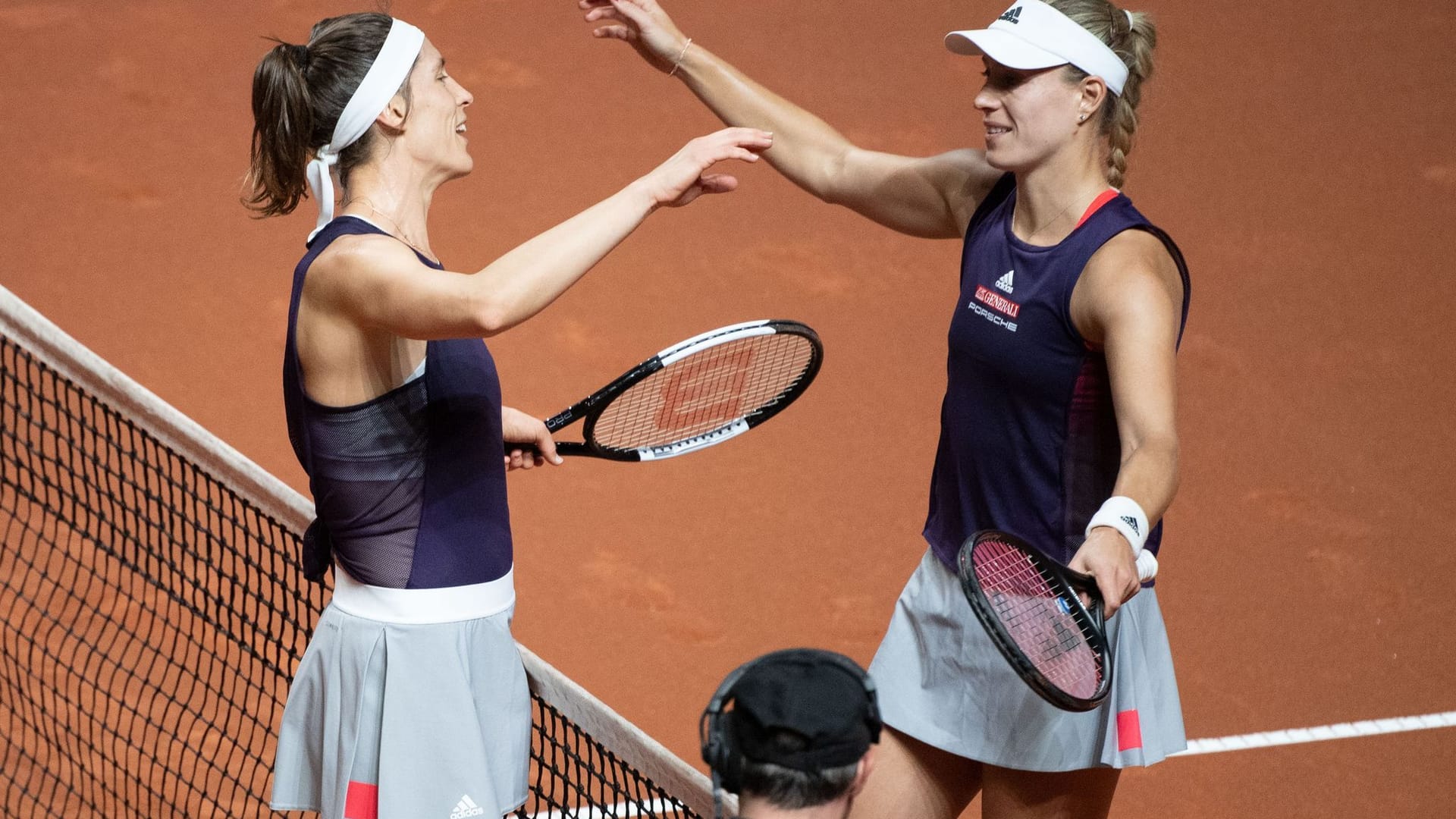 Andrea Petkovic und Angelique Kerber