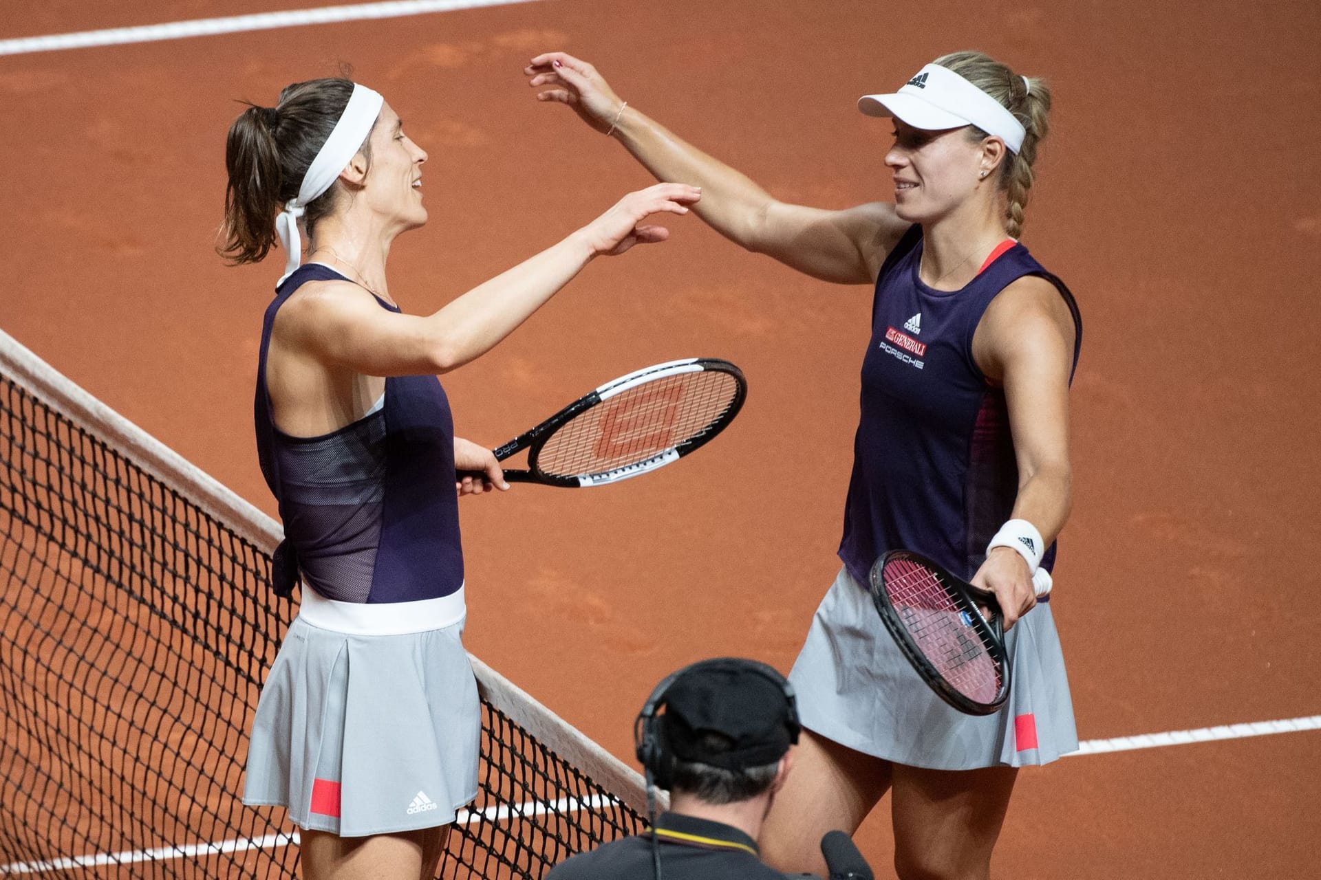 Andrea Petkovic und Angelique Kerber