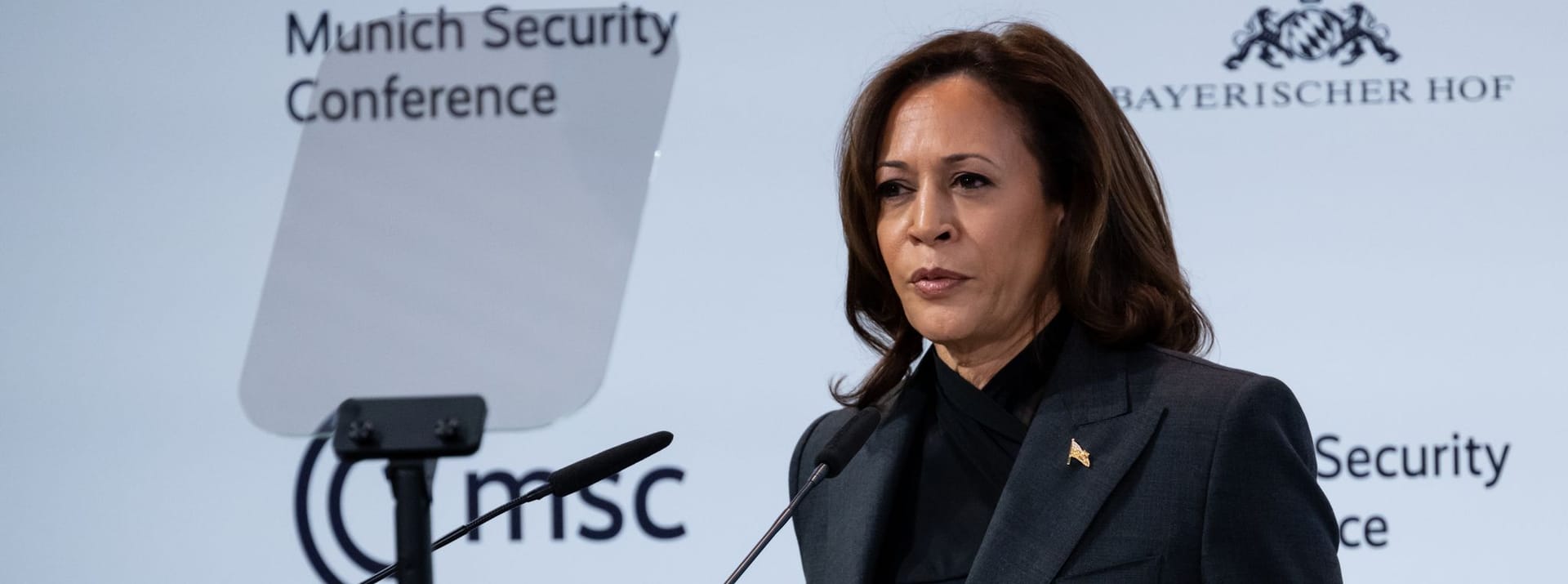 Aus den Vereinigten Staaten kommen Vizepräsidentin Kamala Harris und ...