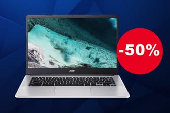 Bei Amazon bekommen Sie heute ein Acer Chromebook ganze 50 Prozent günstiger im Angebot.