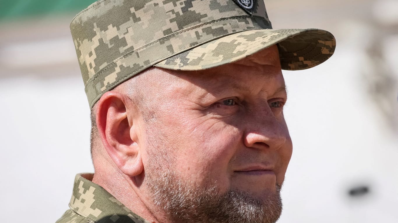Der Oberkommandierende der ukrainischen Streitkräfte Walerij Saluschnyj (Archivfoto.)