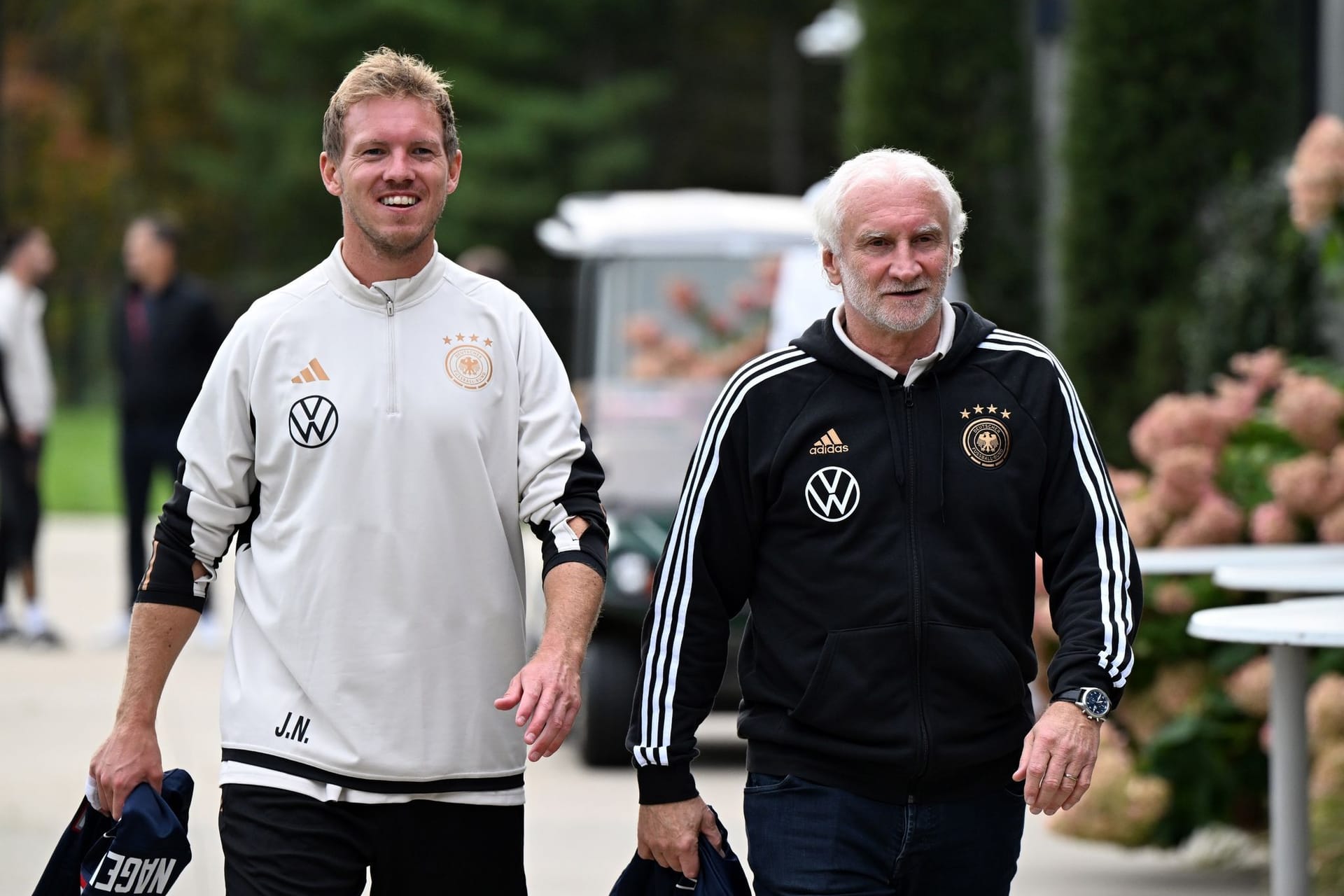 Julian Nagelsmann und Rudi Völler