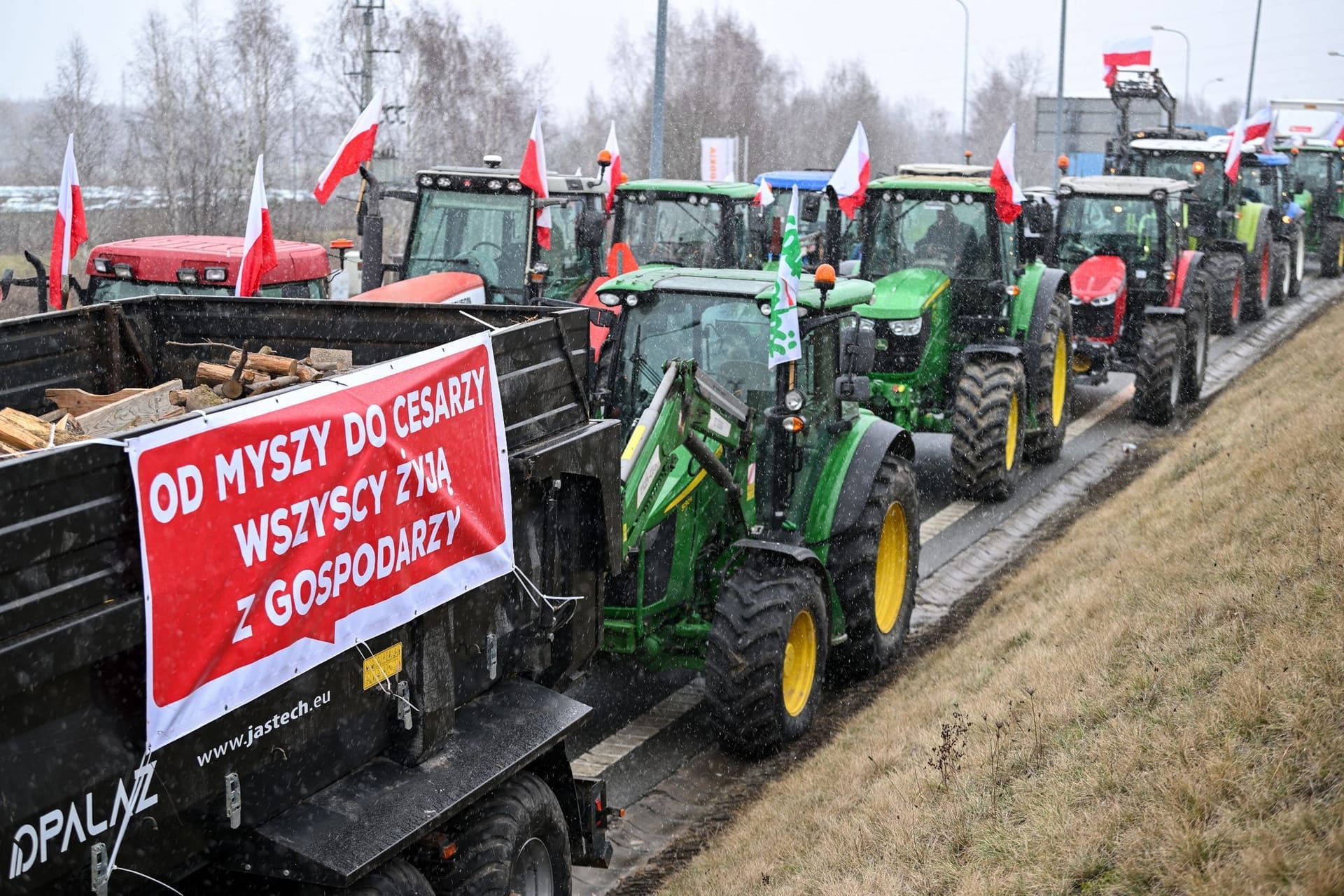 Bauernproteste in Polen