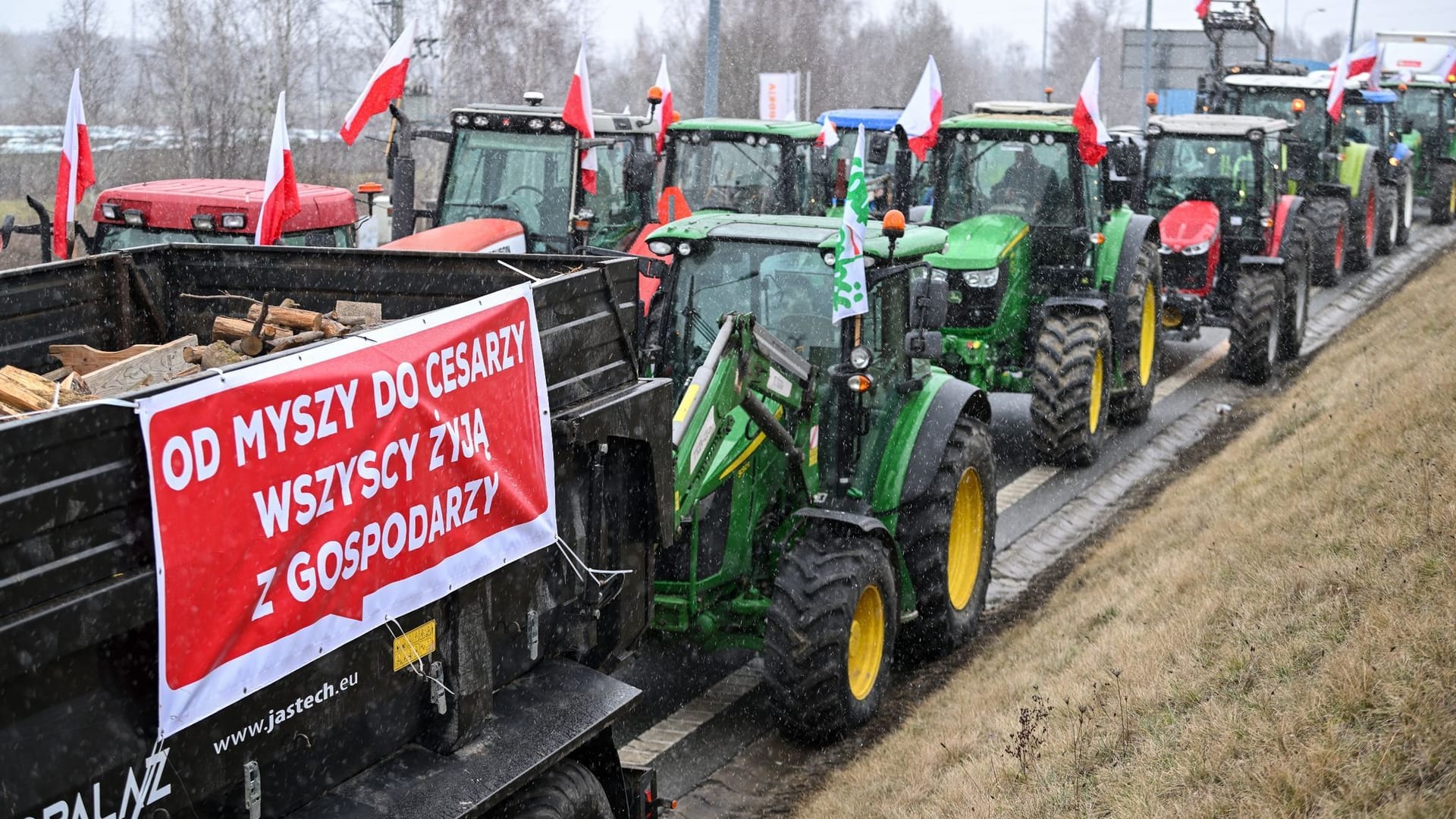 Bauernproteste in Polen