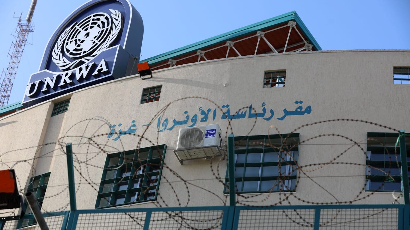 UNRWA-Zentrale in Gaza
