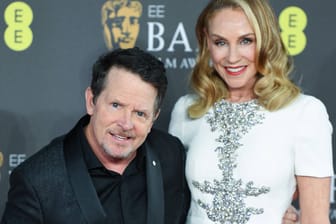 Michael J. Fox und Tracy Pollan: Das Paar lief bei den BAFTAs über den roten Teppich.